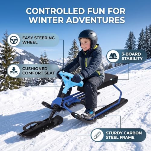 Snow Racer Sled for Kids