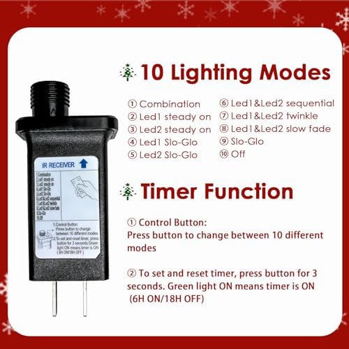 2 Pack 4FT Lighted Birch Trees, Warm White to Cool White Color Changing