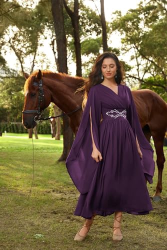 Scarlet Darkness Women's Renaissance Costume V Neck Medieval Fairy Dresses