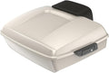 Advanblack Road Glide Tour Trunk Pack White Sand Pearl Chopped Tour Trunk Pack Backrest Pad for '97-'25 Harley Touring Road King Street Glide Electra Glide CVO models