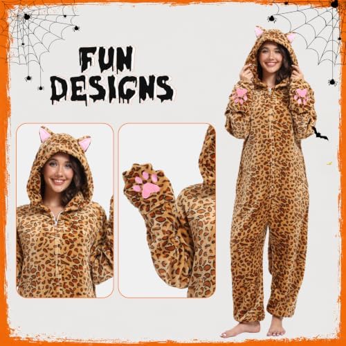 Adult Onesie Pajamas Animal One Piece Costume Halloween Cosplay for Women Men