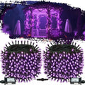 OZS Connectable 2-Pack 164Ft 400LED Halloween String Lights, Purple
