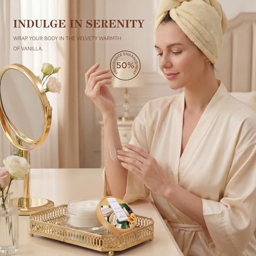 Spa Luxetique Vanilla 15pc Spa Gift Baskets Gifts for Women