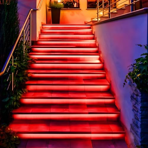 KNONEW 1000 LED Rope Lights Outdoor 164FT Rope Light for Outside Waterproof