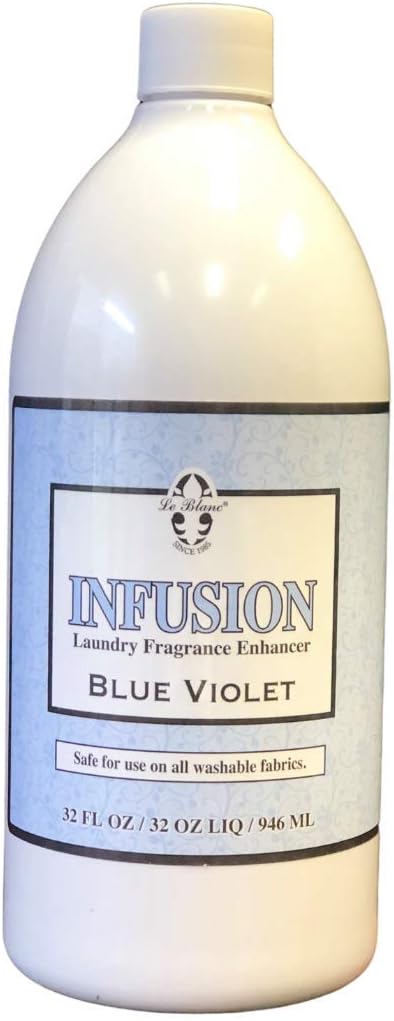 Le Blanc® Blue Violet Infusion- Luxury Fragrance Enhancer for the Washer- 32 oz. (1 pack)
