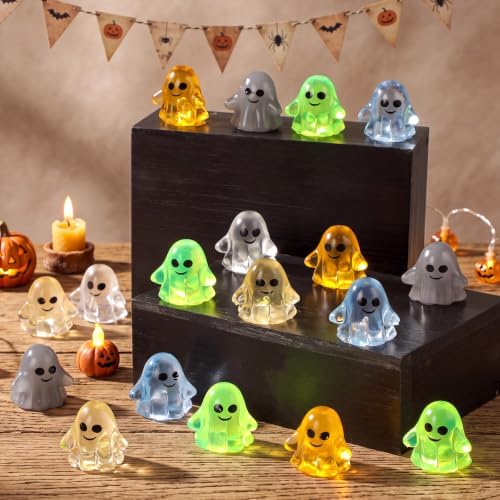 Thenshop 36 Pcs Halloween Ghost Balls 6 Colors Trick or Treat Gift