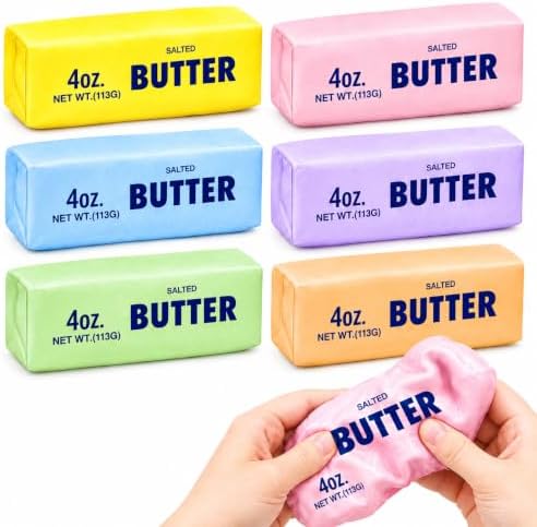 （(6-Pack) Large, Soft, and Stretchy Halloween Stress Balls. Perfect for Adults to use as Stress-Relief Tools in the Office, at Home, and in Study Areas.