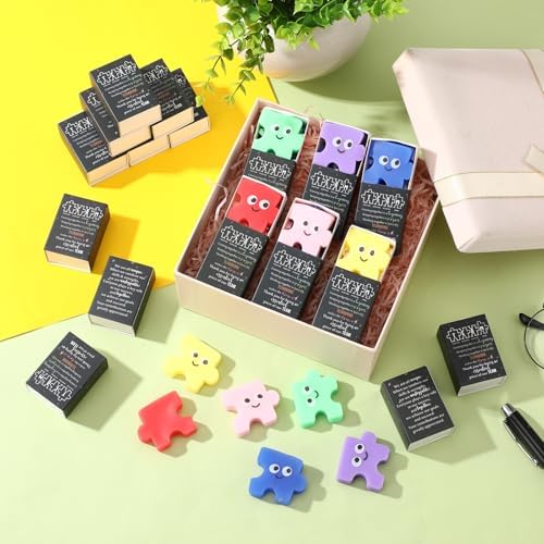 72 Sets Employee Appreciation Gifts Team Puzzle Toy with Boxes