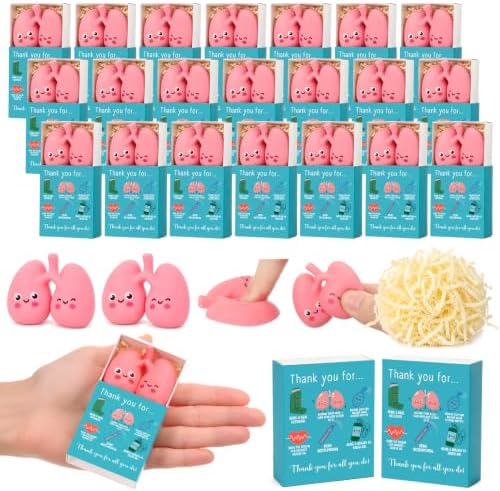 48 Sets Respiratory Care Week Appreciation Gifts for Respiratory Therapist