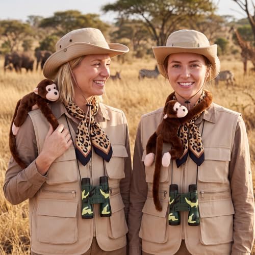 5 Pcs Safari Costume for Women Halloween Cosplay Outfit