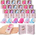 25 Sets Positive Gifts Unicorn Support Party Favors with Boxes