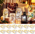 Brightown 12 Pack Battery Operated LED Fairy Lights for Xmas Decor