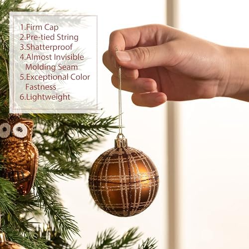Valery Madelyn 40ct Christmas Tree Decorations Ball Ornaments Set