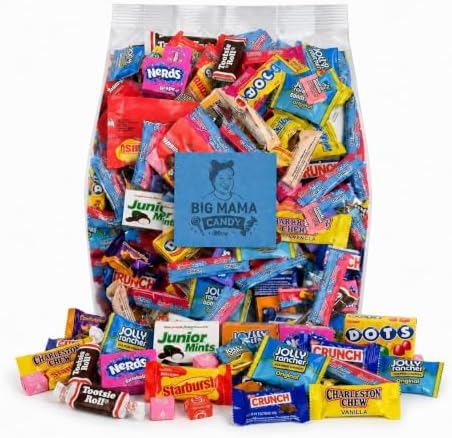 Big Mama Candy Bulk Assorted Gummy Sour Chocolate Mix 12 lb