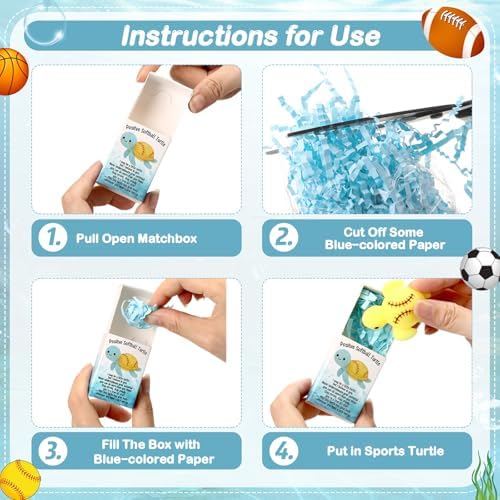 25 Sets Sportball Gifts Sport Team Christmas Party Favors