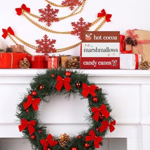 Hot Cocoa Bar Winter Decorations Indoor - Christmas Decor