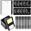 Resurhang Christian Gift Bulk for Women with Notes, Black, 40 Pcs