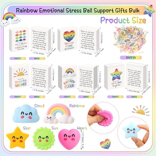 25 Sets Mental Health Gift with Support Box, You Are Loved Positive Design