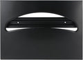 Stardrix Stainless Steel Toilet Seat Cover Dispenser, Wall Mount Single or 1/2 Fold Large Capacity Toilet Seat Covers Holder for Commercial and Residential, Matt Black