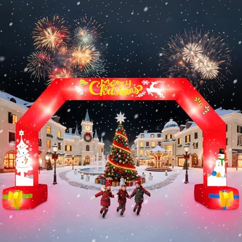 Kalolary 20FT Long Christmas Inflatable Archway