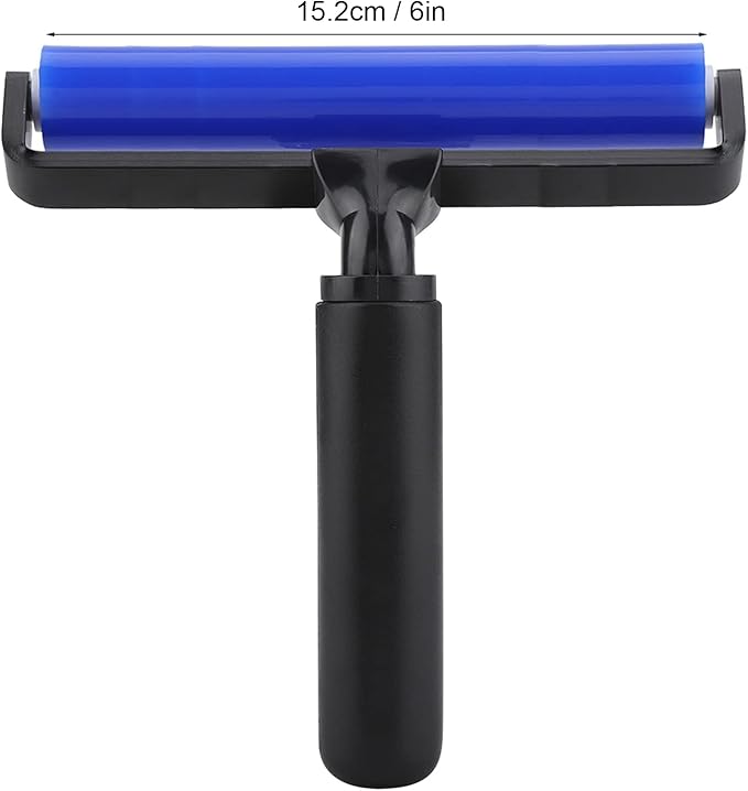 Dust Removal Roller, Hair Remover, i Static Silicone Roller, er Tool for ing Screen, Glass and Film(6 inches)