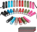 EverBrite 30-Pack Aluminum Mini LED Flashlight Set Portable Compact Bulk