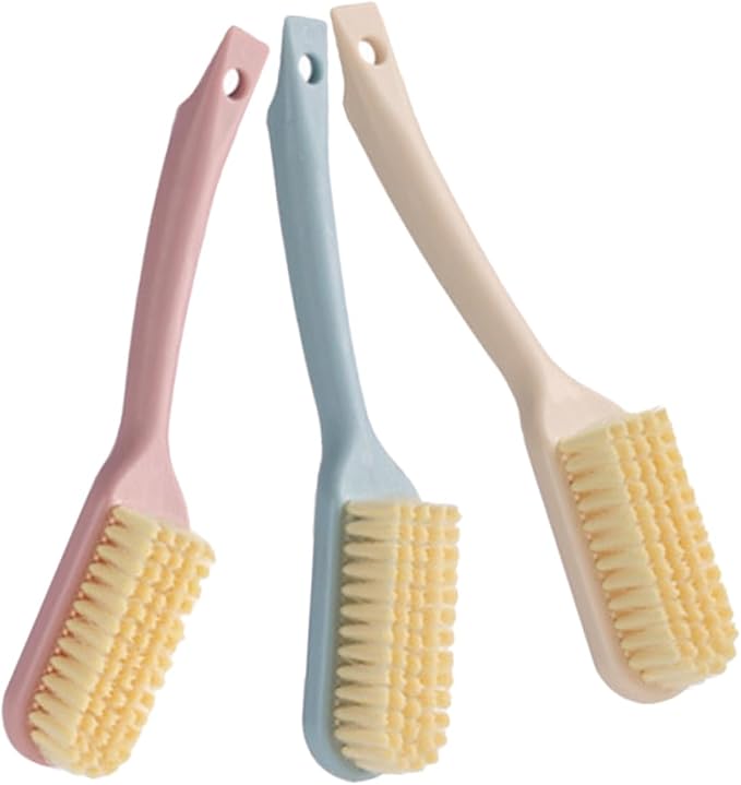 GALPADA 6pcs Soft Shoe Cleaning Brush Ergonomic Handheld Scrub Brushes for Shoes Clothes and Bathroom Versatile Cleaning Tools
