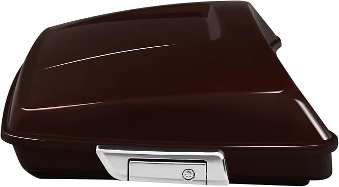 5.5" Razor Motorcycle Trunk W/Latch Key Fit For Harley 2014-2025 Touring CVO Road King Street Glide Electra Glide Ultra Limited Pack Midnight Crimson