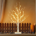 EAMBRITE Birch Tree with Led Lights, Christmas Decorations for Home Indoor