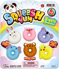 JA-RU Squeesh Yum Mini Donut Squishy Animal Toys 3352-1