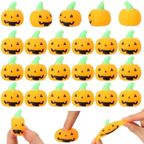 Thenshop 60 Pcs Halloween Christian Pumpkin Trick or Treat Party Favors