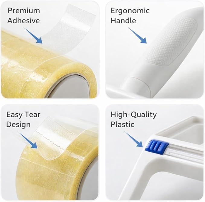 Extra Sticky Lint Roller for Pet Hair, 6cm & 10cm Wide, Tearable Reverse Roll, Reusable Handle, Strong Adhesive Roller for Clothes, Sofa, Carpet, Furniture, Dog & Cat Hair Remover(6cm)