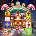 Kalolary 10FT Christmas Inflatable Archway Gift Boxes, Xmas Arch Inflatable
