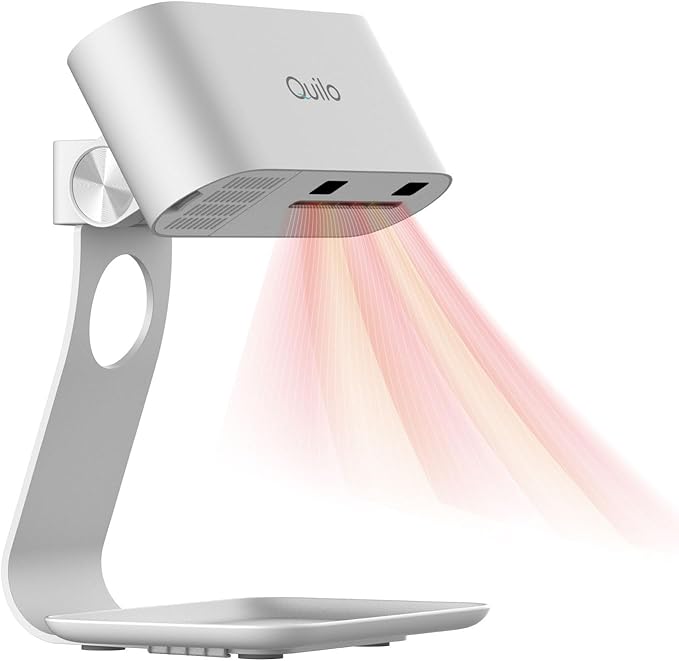 Quilo PALMZ™ Touchless Hand Dryer for Home & Small Spaces – Hygienic Alternative to Hand Towels | Compact Wall-Mount or Countertop | Dries Hands in ~15 Seconds | Modern Bathroom Upgrade