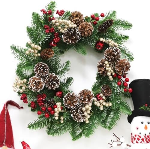 Fangoo 20 Pack 7 Inch Champagne Gold Berry Stems for Christmas Tree