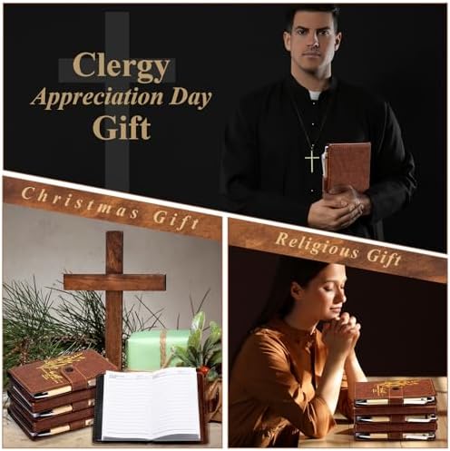 Spakon 80 Pcs Christian Prayer Journals with Pens, English Aesthetics