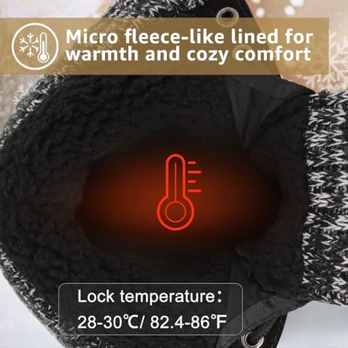 STQ Women's Duck Boots Waterproof Winter Snow Boot