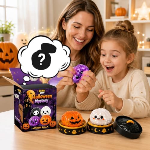 Halloween Dumpling Squishy Stress Relief Fidget Toys，#08-1pcs-3.35in