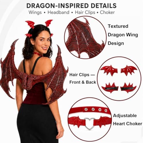 Couples Halloween Costumes for Adults, Dragon Donkey Costume Set