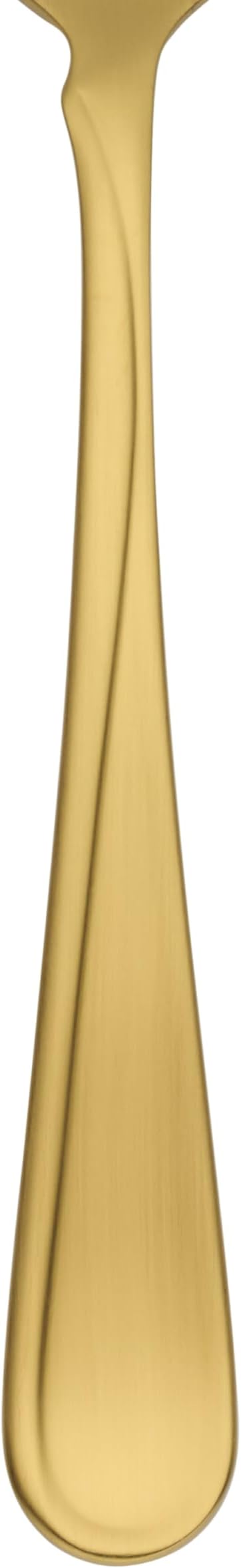 Oneida Gold Silverware Set, Flight Gold Satin 20 Piece Flatware Set, Service For 4, 18/0 Stainless Steel, Dishwasher Safe, Flatware Cutlery Sets, Utensils, Knives Spoons and Forks (Golden, 20 Pieces)