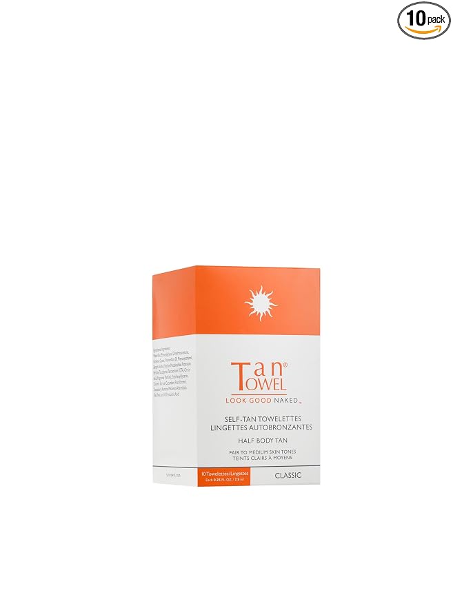 Tan Towel Self Tan Towelette Classic 10 Count