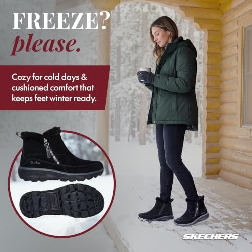 Skechers Women's Relaxed Fit Easy Going Cool Zip Boot