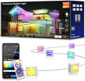 150ft Permanent Outdoor Lights with 90 LEDs Smart RGB+IC Christmas Light