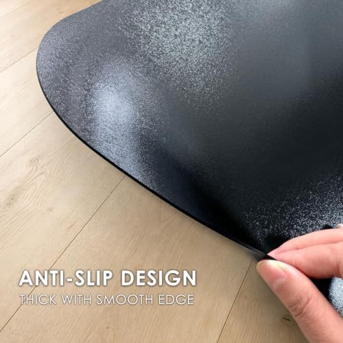 Kuyal Chair mat for Hardwood Floor 36 x 55 inches Rectangle Floor Mats