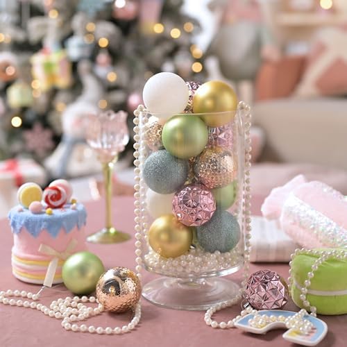 Valery Madelyn 50ct Christmas Tree Decorations Ball Ornaments 2 Inches