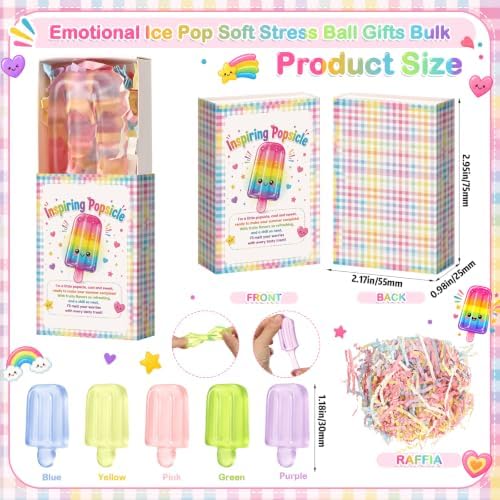 25 Sets Inspirational Gifts Ice Pop Party Favors