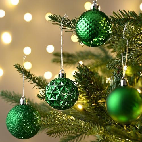 Valery Madelyn 50ct Christmas Tree Decorations Ball Ornaments 2 Inches