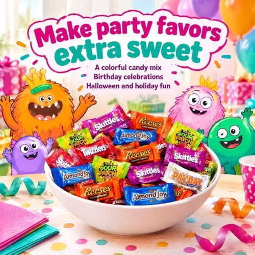 20 lb Bulk Candy Variety Pack, Chocolate Candy, Individually Wrapped