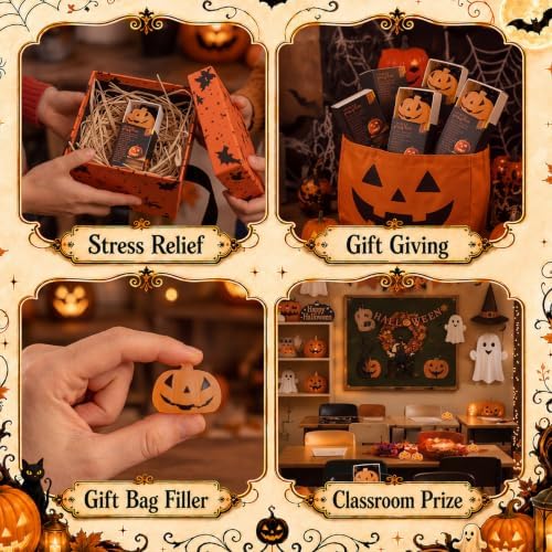 24 Sets Christian Halloween Favors Religious Pumpkin Gifts Trinkets