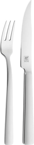 Zwilling 07150-259 Diner Steak Fork & Knife Set, Cutlery, Serving Tableware, Authentic Japanese Product